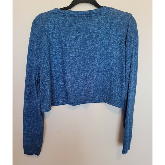 Juicy Couture Womens Long Sleeve Cropped Sleepwear Shirt Pajama Top Size Large - Picture 5 of 8